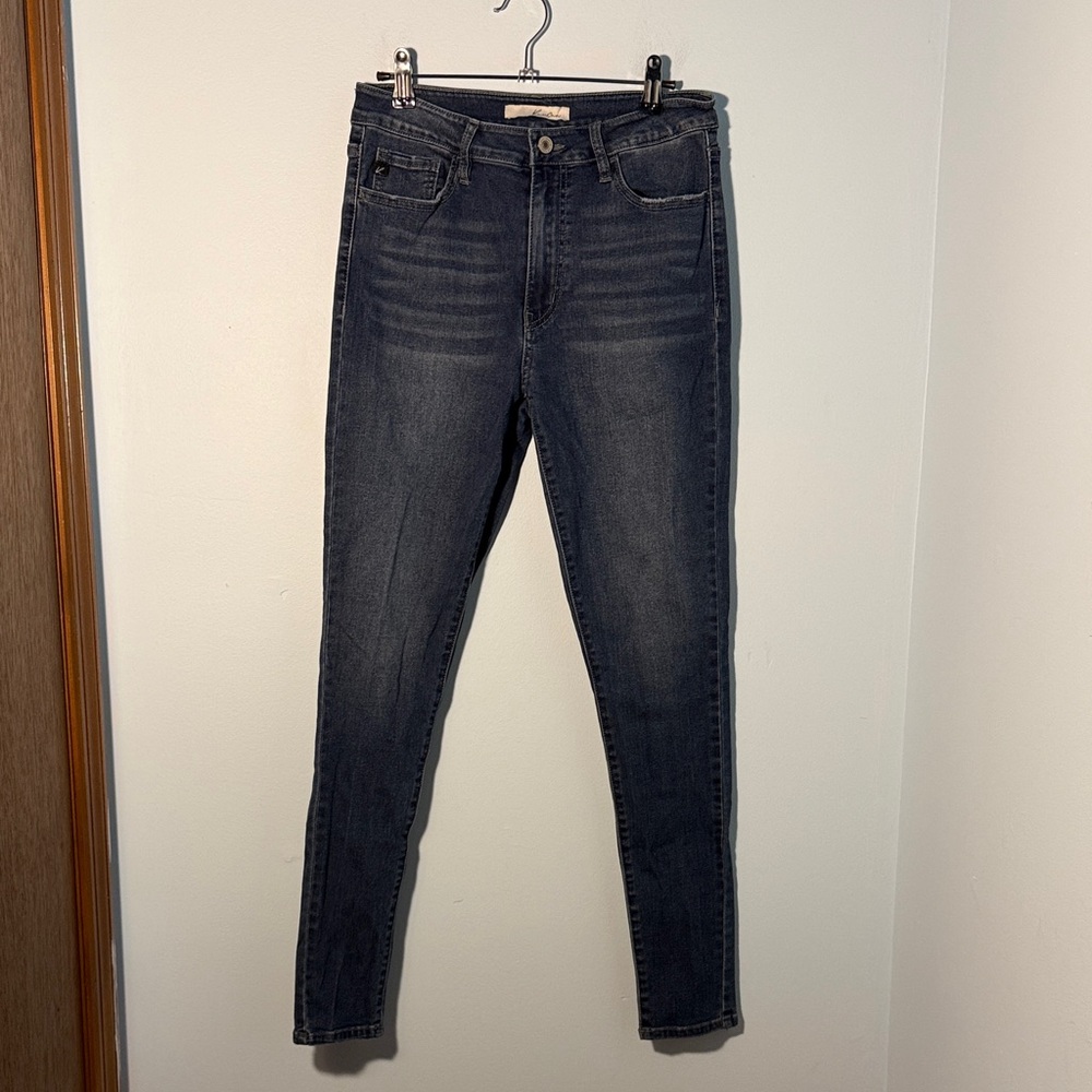 KanCan Hi-Rise Dark Wash Ankle Skinny Jeans